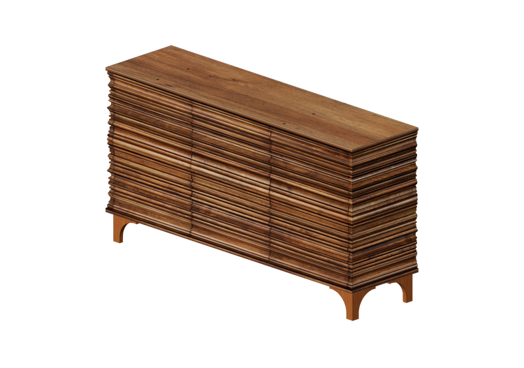 Muebles 3D - Aparador de madera - Kare - Santos - 70073 -... Muebles 3D - Aparador de madera - Kare - Santos - 70073 -...