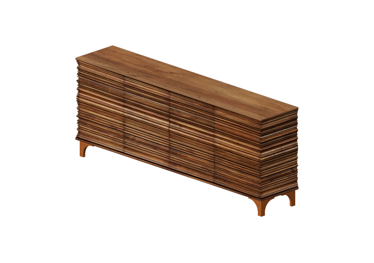 Meubles 3D - Crédence en bois - Kare - Santos - 70072 -... Meubles 3D - Crédence en bois - Kare - Santos - 70072 -...