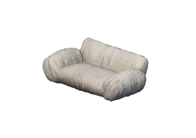 Accessori 3D - Lettino per animali domestici - Kare - Oase - 70666