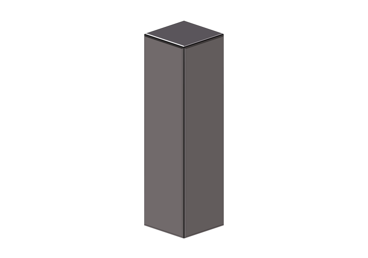 Accesorios 3D - Pedestal de metal - Kare - Luxy - 70677 -... Accesorios 3D - Pedestal de metal - Kare - Luxy - 70677 -...