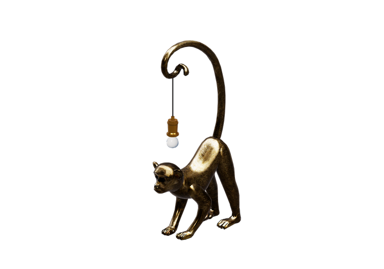 Lámparas de mesa 3D - Lámpara de mesa - Kare - Monkey Dance... Lámparas de mesa 3D - Lámpara de mesa - Kare - Monkey Dance...