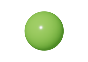 Texture plastique - Vert jaune