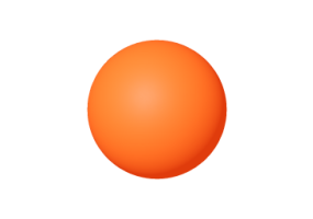 Texture plastique - Orang&eacute; brillant