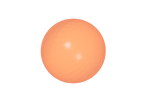 Texture plastica - Arancio brillante