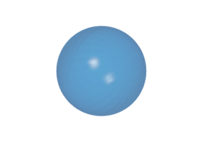 Plastic Texture - Signal Blue