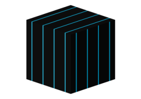 Polietilene liscio blu