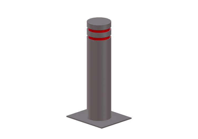 Bollards 3D - Bollard in metallo - Marshalls - RhinoGuard -... Bollards 3D - Bollard in metallo - Marshalls - RhinoGuard -...