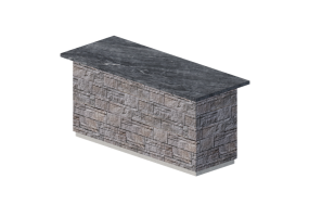 Accessoires 3D - Bar en pierre - Techo-Bloc - Rosemont