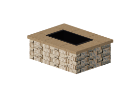 Camini 3D - Braciere in pietra - Techo-Bloc - Brandon