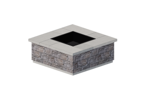 Camini 3D - Braciere in pietra - Techo-Bloc - Rosemont