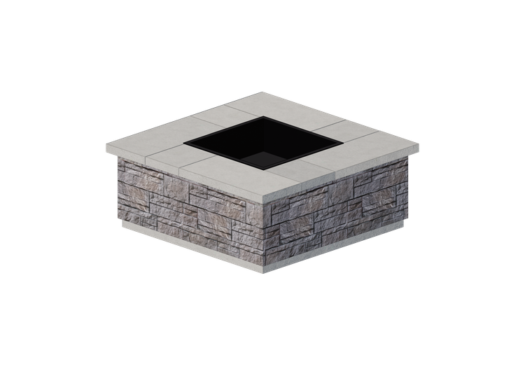 Camini 3D - Braciere in pietra - Techo-Bloc - Rosemont -... Camini 3D - Braciere in pietra - Techo-Bloc - Rosemont -...