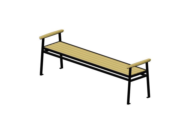 Bancos y Macetas 3D - Banco de madera - Victor Stanley -... Bancos y Macetas 3D - Banco de madera - Victor Stanley -...