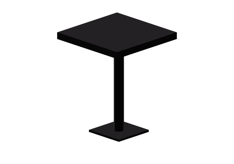 Accessoires 3D - Table en métal - Victor Stanley - SPCT 24... Accessoires 3D - Table en métal - Victor Stanley - SPCT 24...