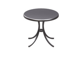 3D Accessories - Metal table - Victor Stanley - PRSCT 36