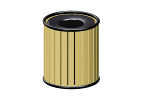 3D Accessories - Trash can - Victor Stanley - RTH 24