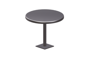 3D Accessories - Metal table - Victor Stanley - RPCT 36