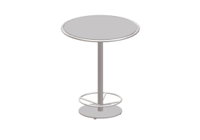 3D Tables - Metal table - Maglin - FRT1700 BH RD M1 SMU 36 FR