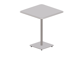 3D Tables - Metal table - Maglin - FRT1700 BH SQ M1 FS 36