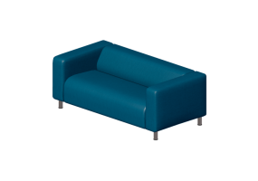 3D Sessel und Sofas - Sofa aus Stoff - Ikea - Klippan