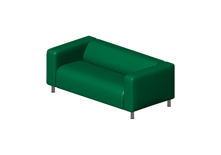 Sofás 3D - Sofá de tecido - Ikea - Klippan - IKEA Sofás 3D - Sofá de tecido - Ikea - Klippan - IKEA