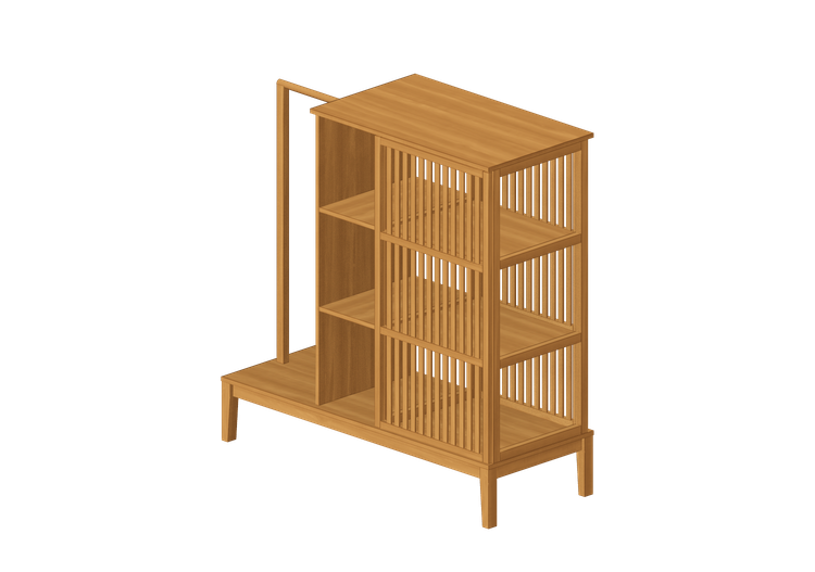Armoires 3D - Armoire en bois - Ikea - Nordkisa - IKEA Armoires 3D - Armoire en bois - Ikea - Nordkisa - IKEA
