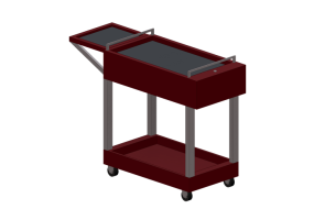 Modelos 3D - Carrinho de ferramentas