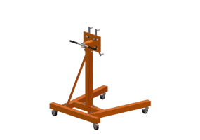 Modelos 3D - Suporte para revis&atilde;o do motor