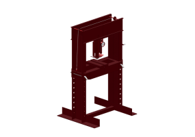 Modelos 3D - Prensa hidr&aacute;ulica