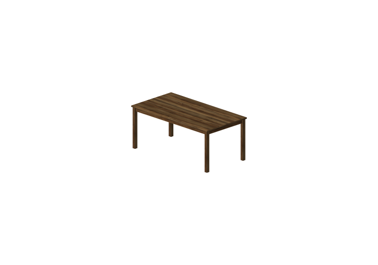 Tavoli 3D - Tavolo rettangolare 180x95cm - ACCA software Tavoli 3D - Tavolo rettangolare 180x95cm - ACCA software