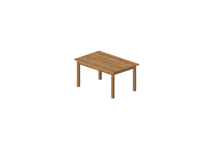 Mesas 3D - Mesa retangular 150x95cm - ACCA software Mesas 3D - Mesa retangular 150x95cm - ACCA software