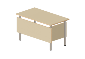 3D Tisch - Lehrerschreibtisch