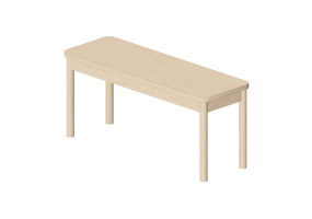 Sedie 3D - Panca in legno - Ikea - R&ouml;nninge