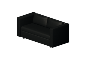 Divani 3D - Divano letto in tessuto - Ikea - Sk&ouml;nab&auml;ck