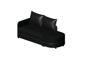 Divani 3D - Divano letto in tessuto - Ikea - Lind&aring;kra