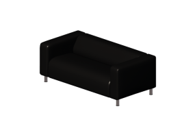 3D Sessel und Sofas - Ledersofa - Ikea - Klippan