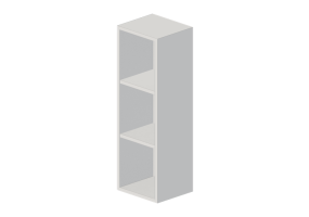 Librerie 3D - Scaffale in legno laccato - Ikea - Sm&aring;g&ouml;ra