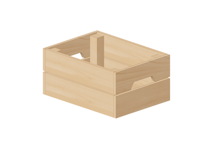 3D Bookshelves and Containers - Wooden container - Ikea -... 3D Bookshelves and Containers - Wooden container - Ikea -...