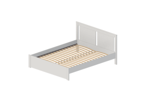 Letti 3D - Struttura letto in legno laccato - Ikea - Songesand