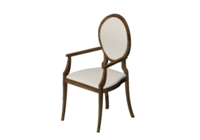 Chaises 3D - Chaise en bois