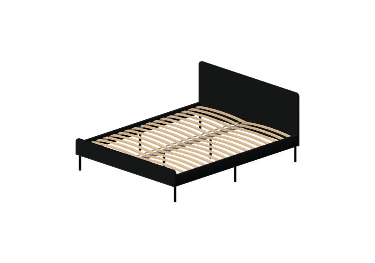 Camas 3D - Estrutura da cama em tecido - Ikea - Slattum -... Camas 3D - Estrutura da cama em tecido - Ikea - Slattum -...
