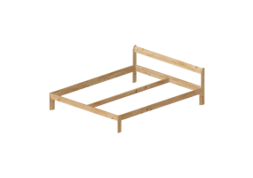Letti 3D - Struttura letto in legno - Ikea - Neiden