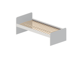 Letti 3D - Struttura letto in legno laccato - Ikea - Sl&auml;kt