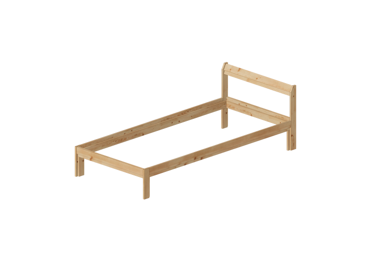 Beds and Side Cabinets 3D - Wooden bed frame - Ikea -... Beds and Side Cabinets 3D - Wooden bed frame - Ikea -...