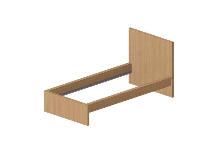 Camas y Mesitas de noche 3D - Estructura de cama de madera... Camas y Mesitas de noche 3D - Estructura de cama de madera...