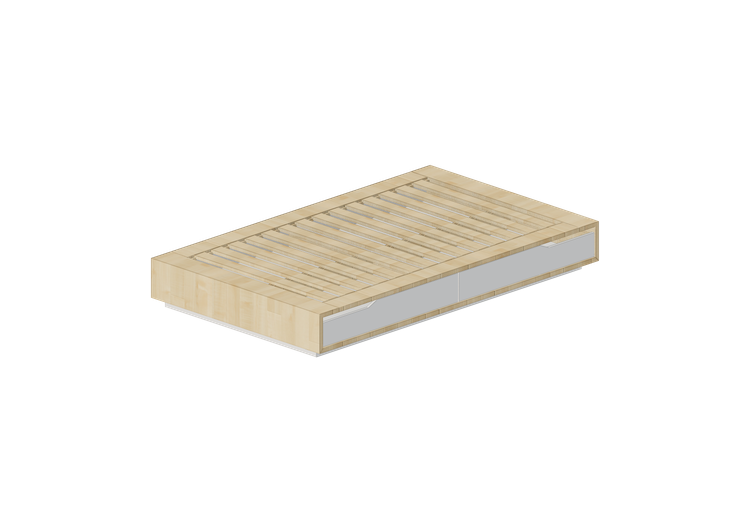 Lits 3D - Structure de lit en bois - Ikea - Mandal - IKEA Lits 3D - Structure de lit en bois - Ikea - Mandal - IKEA