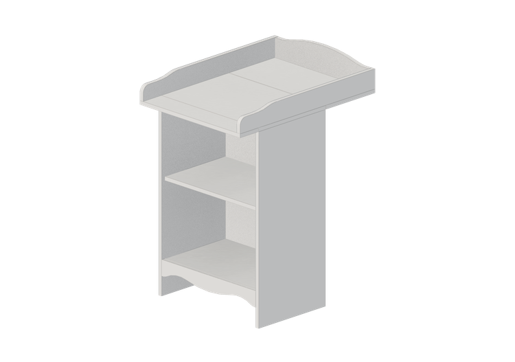 3D Furniture - Lacquered wooden changing table - Ikea -... 3D Furniture - Lacquered wooden changing table - Ikea -...