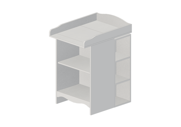 3D Furniture - Lacquered wooden changing table - Ikea -... 3D Furniture - Lacquered wooden changing table - Ikea -...