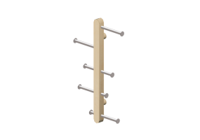Accessori 3D - Attaccapanni in legno - Ikea - Ploga