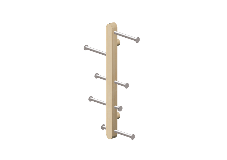 Accessori 3D - Attaccapanni in legno - Ikea - Ploga - IKEA Accessori 3D - Attaccapanni in legno - Ikea - Ploga - IKEA