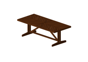 Tavoli 3D - Tavolo in legno - Ikea - Norrmans&ouml;
